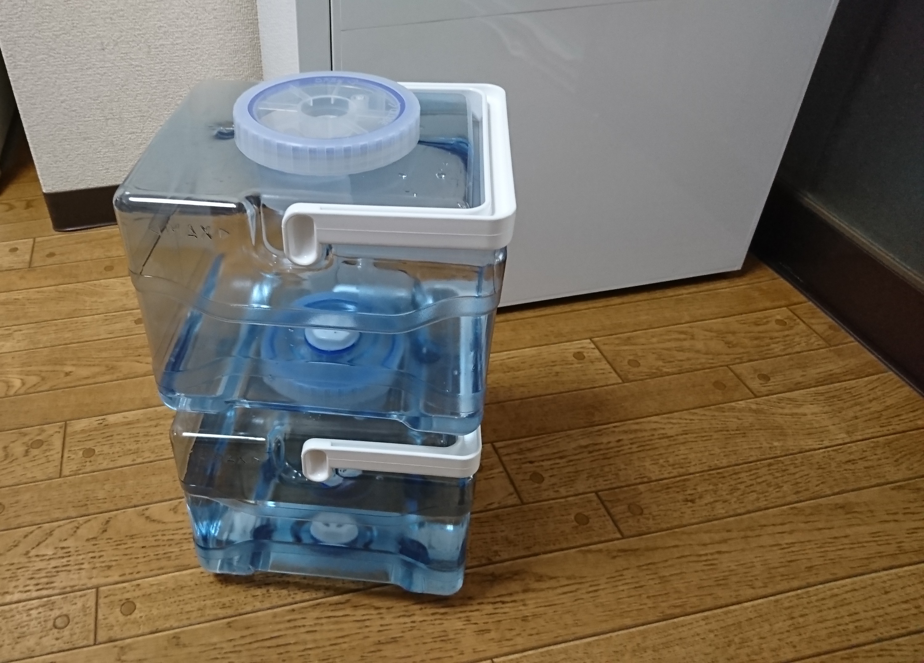 エコサーバーネオの2つのボトル