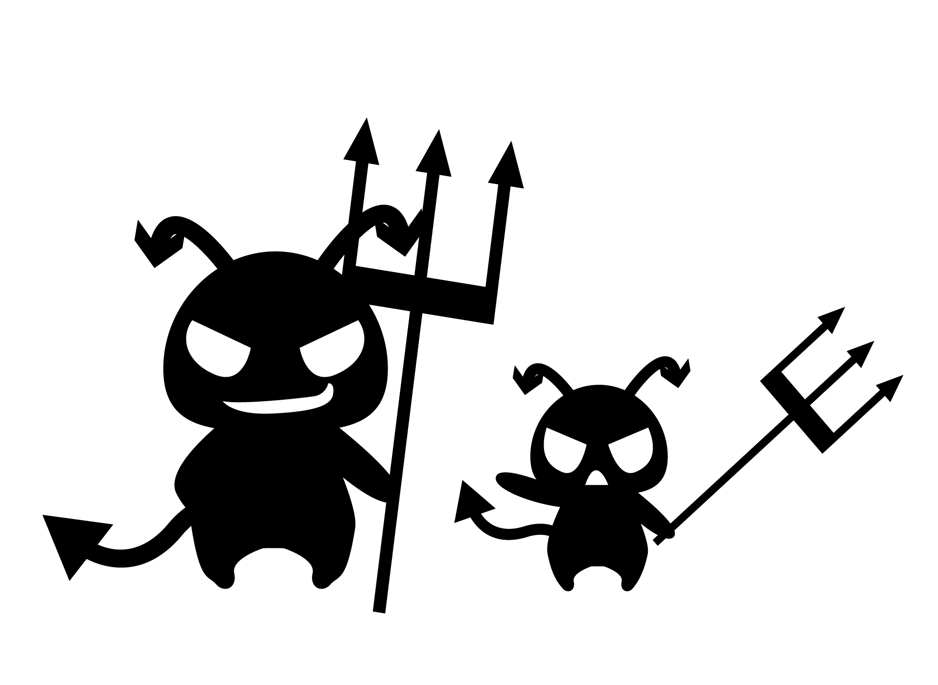 バイキンの親子