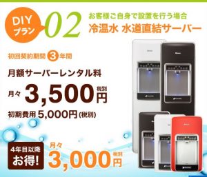 楽水ウォーターサーバー