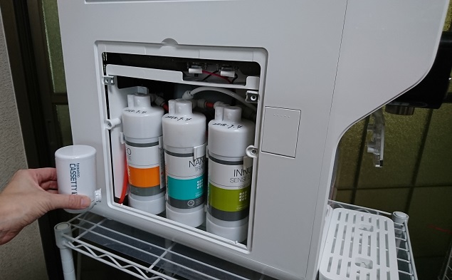 わが家で使っているナノラピア ネオのフィルター