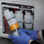 ウォータースタンド　フィルター交換