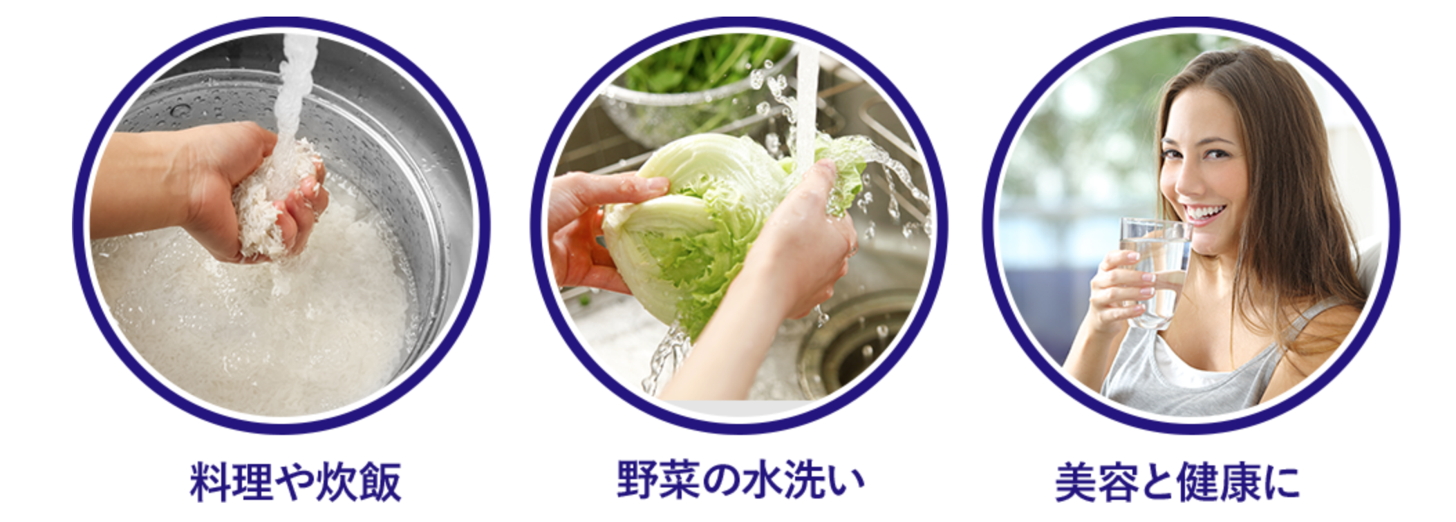 水道直結型ウォーターサーバー　使用用途