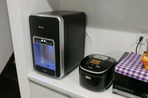 楽水ラックの上