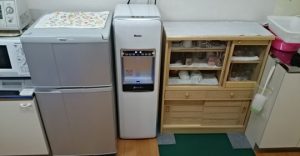 楽水会社の休憩室