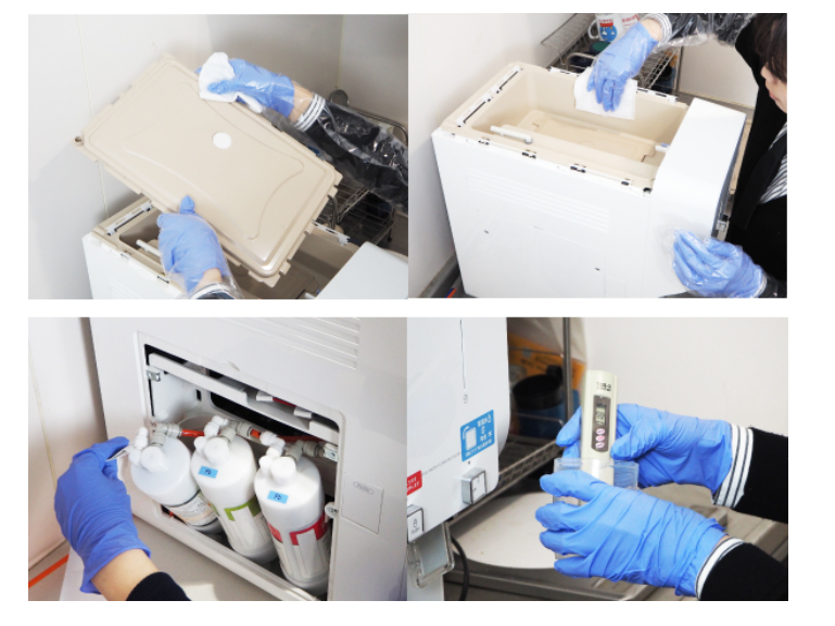 ウォータスタンド　訪問メンテナンス