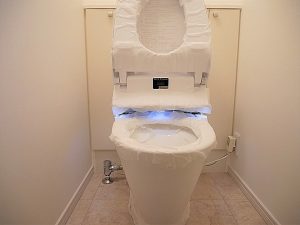 カルキ汚れ　トイレ