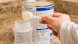 ミルクの作り方　ミルクの量