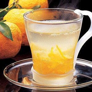 ゆず茶　ホットドリンク