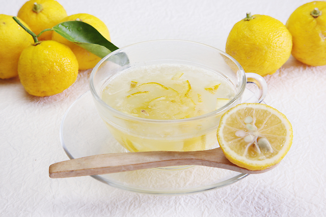 ゆず　ホットドリンク