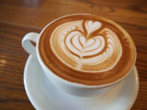 カフェラテ　ラテアート