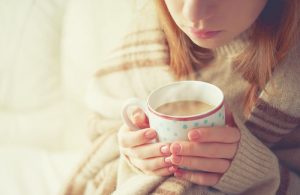 ホットドリンク　寒いとき
