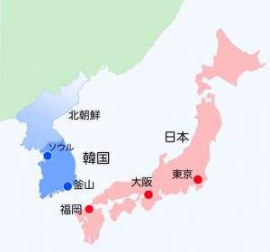 韓国 ゆずの産地