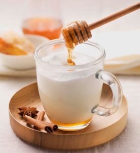 はちみつ ホットドリンク 牛乳