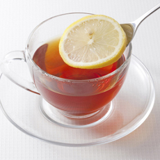 はちみつレモンティー レモンを取り出す