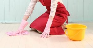 ワンウェイウォーター　水漏れ　水の片付け