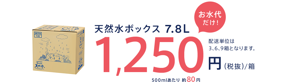 サントリー天然水ウォーターサーバー　スマートプラン